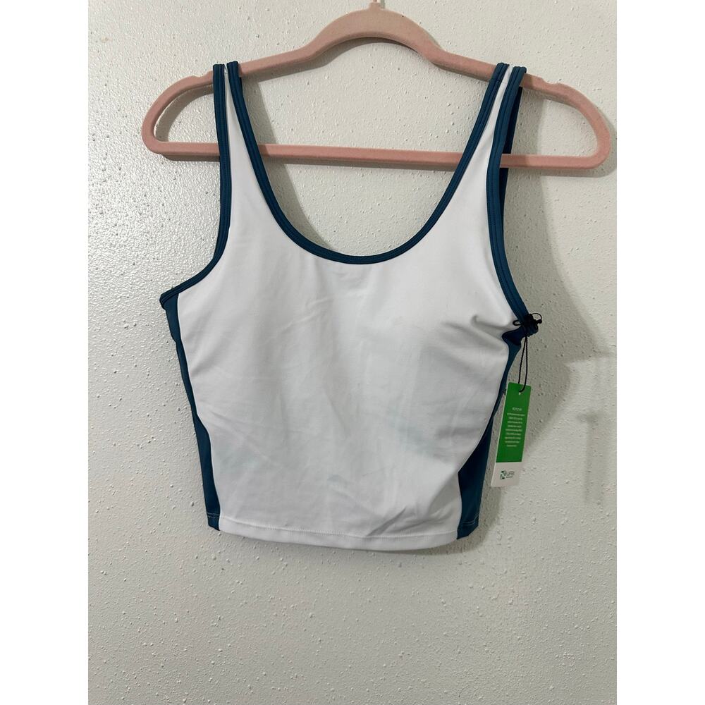 ZYIA SLATE PERSPECTIVE TANK TOP L NWT